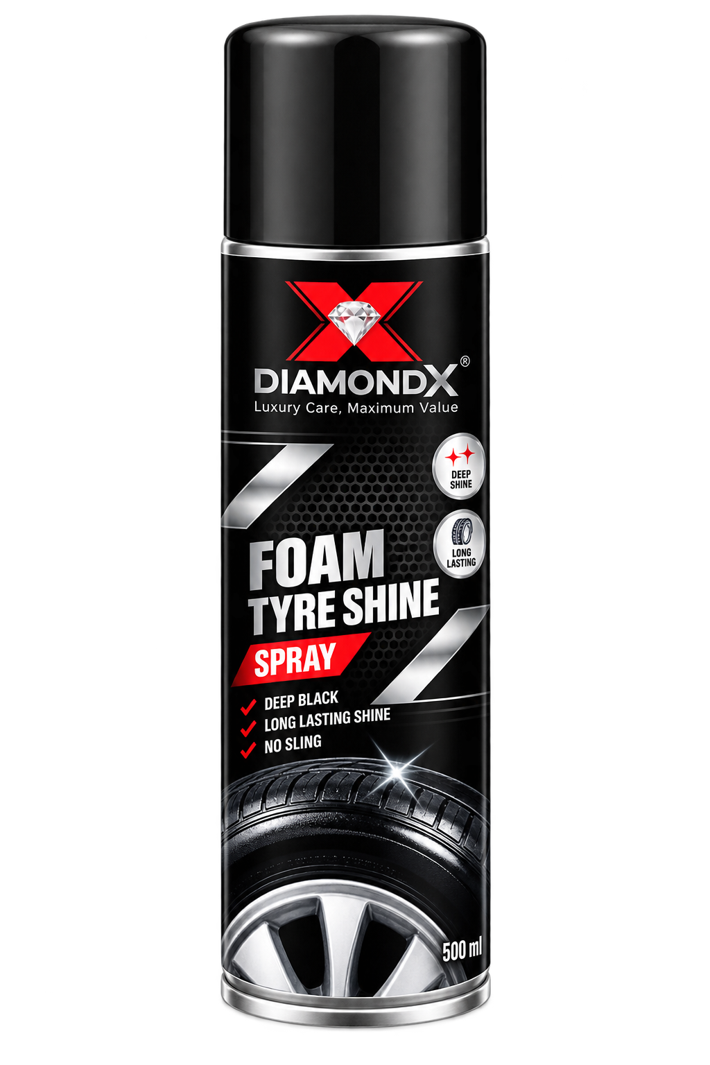 Foam Tyre Shine Spray